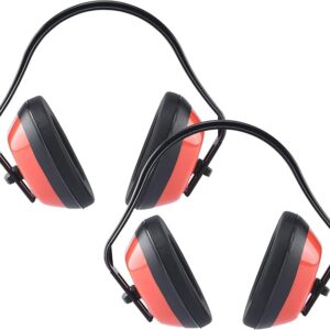 Neiko 53925A Adjustable Safety Earmuffs – NRR 26 dB Hearing Protection (Pack of 2)