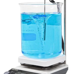 6.7-Inch LCD Magnetic Stirrer Hot Plate – 20L Capacity, 350°C, 50–2000 RPM