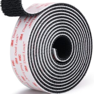 3M Dual Lock SJ3550 Heavy Duty Reclosable Fastener – 1" x 7.5 ft Industrial Mounting Strips