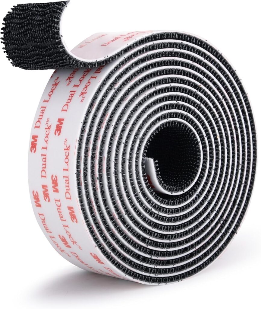 3M Dual Lock SJ3550 Heavy Duty Reclosable Fastener – 1" x 7.5 ft Industrial Mounting Strips