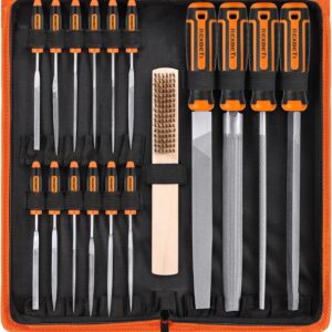 REXBETI 25Pcs Metal File Set