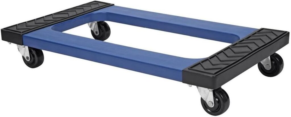 Zeluga 24-371 Polypropylene Dolly – 30" × 18", 1000 lb Capacity