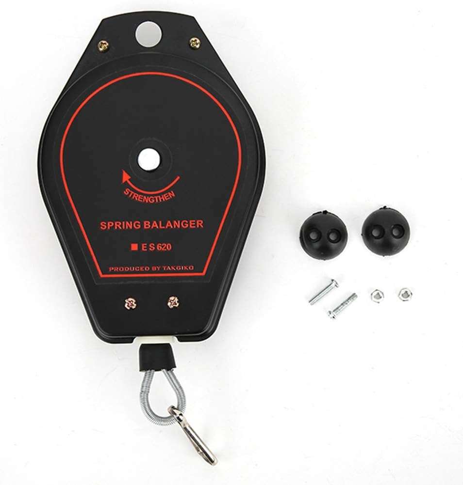 ES620 Retractable Tool Holder Hanger – Spring Balancer Cable Reel, 0.6–2.0kg Capacity