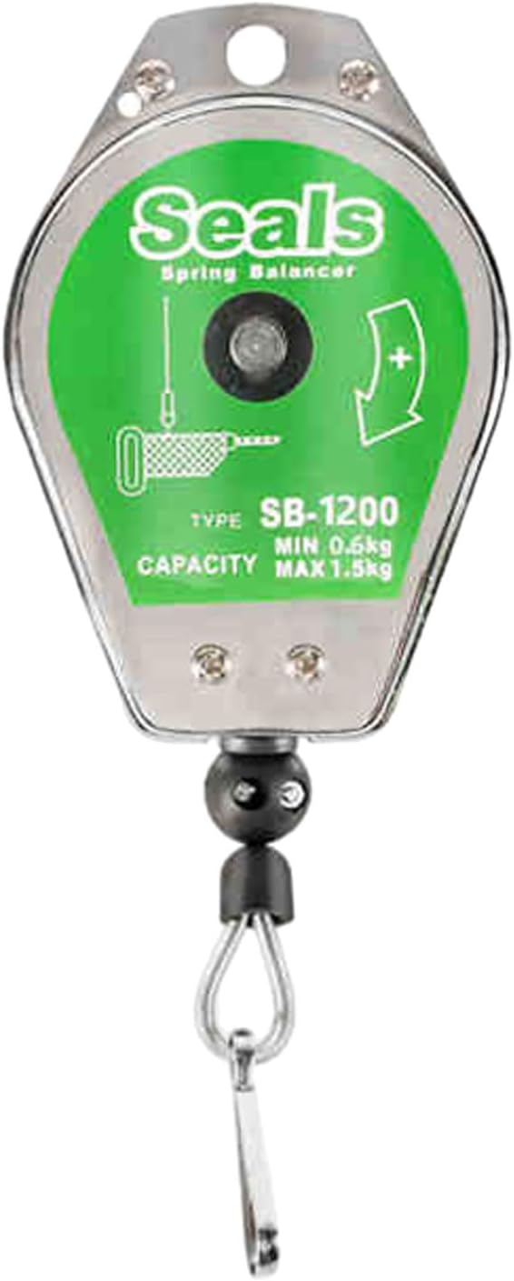 Heavy Duty Retractable Spring Balancer with Wire Rope & Positioner – Tool Suspension Hanger