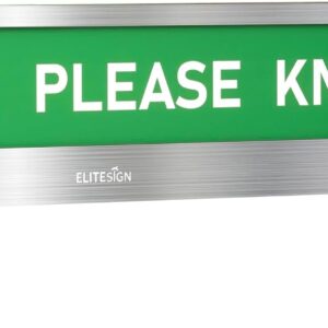 Office Door Privacy Sign – 9" × 2.5" Sliding Status Indicator with 3 Cards & Customizable Card